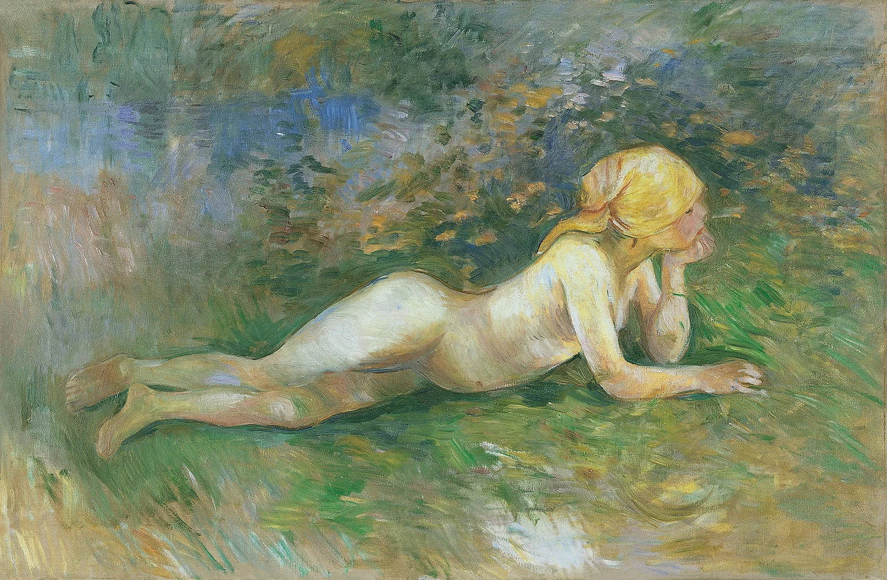 Pastorella nuda sdraiata - Museo Thyssen, Bornemisza